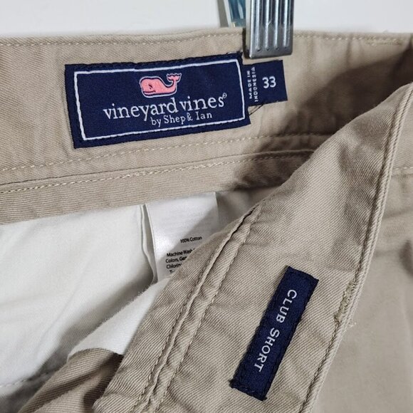 Vineyard Vines Men's Chino Style Shorts Size 33 - Picture 3 of 5